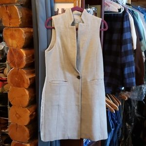 WHBM Long Sleevless Jacket